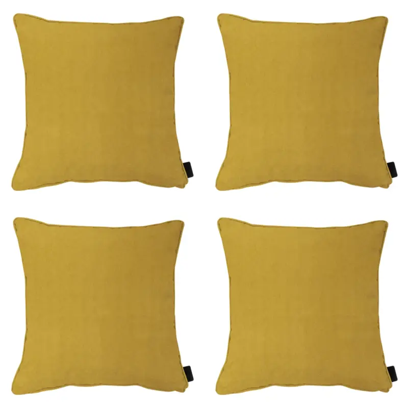 Wereldwijde Verzending Madison - Sierkussen Panama mustard - Ca. 45x45 cm - Set van 4