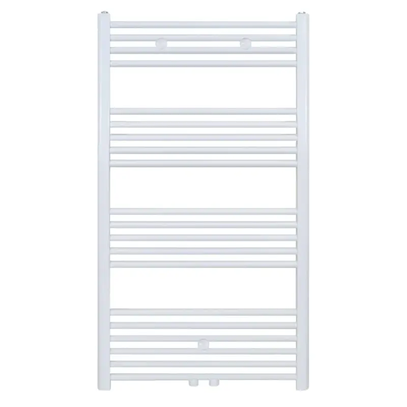 Belrad Badkamer Radiator 1200x600mm - Wit - Middenaansluiting - 616w Gratis Verzending