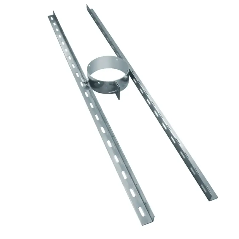 Edilinox - Steun Voor Geïsoleerde Dubbelwandige Vloer - Ediliso25 - Grijs - Ø 100 Mm Lage Prijs