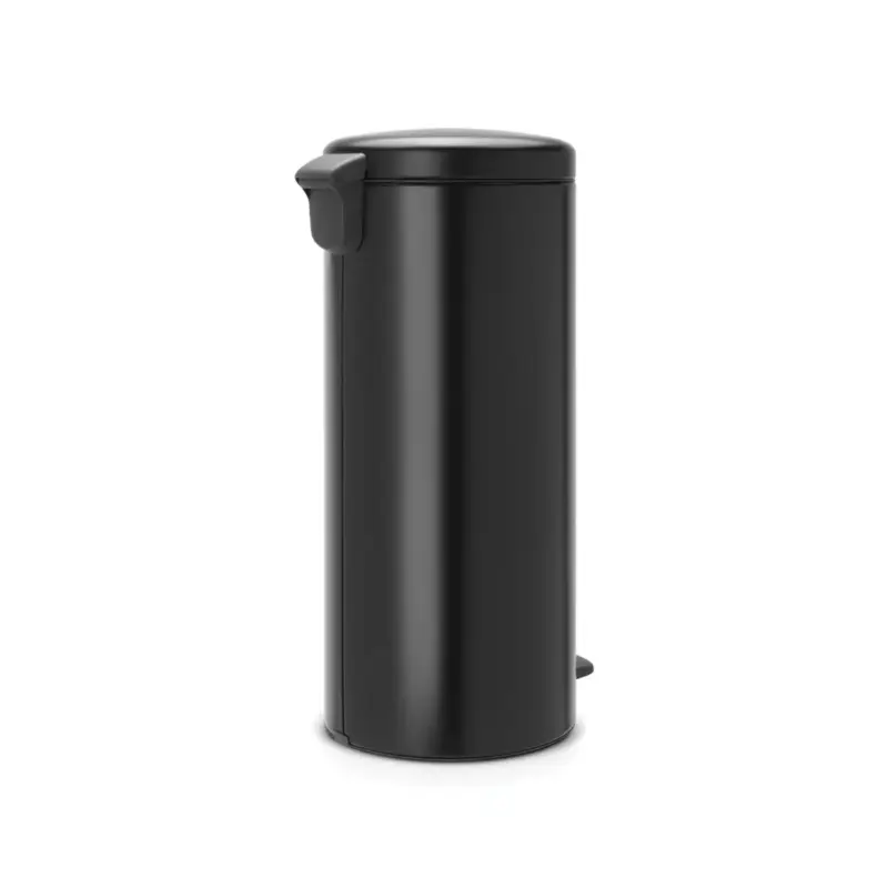 Brabantia Pedaalemmer NewIcon - Staal - Mat Zwart - 35.5x33x73.5cm - 30L Laatste Versie