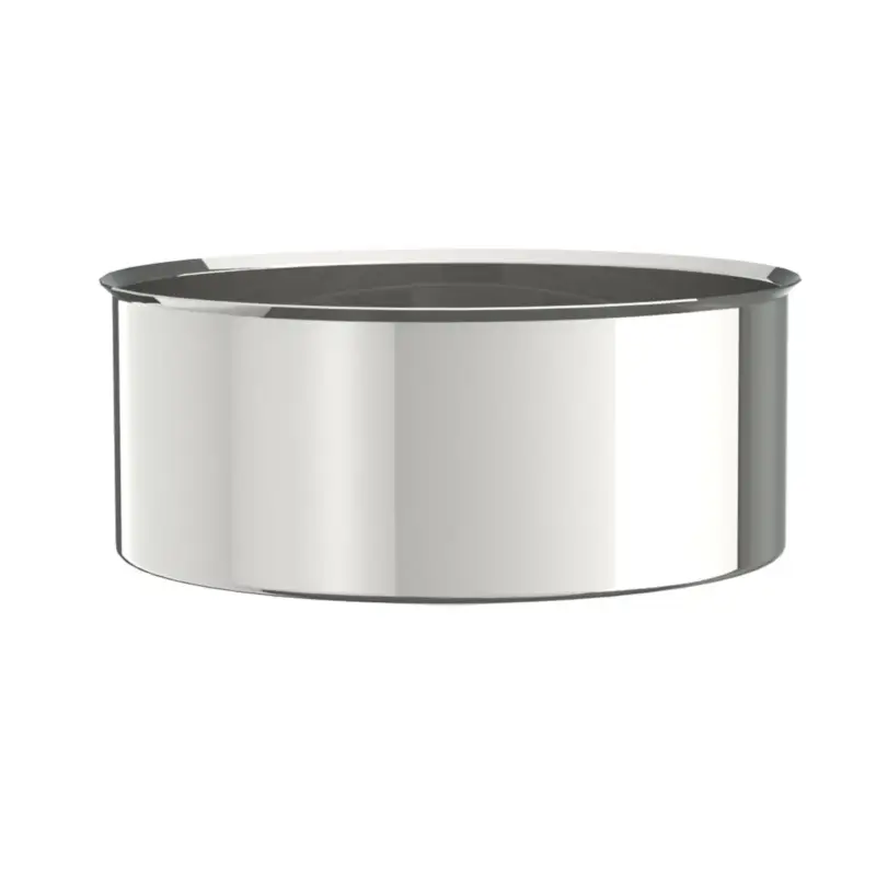 Authentiek Saninstal stop Ø200mm RVS