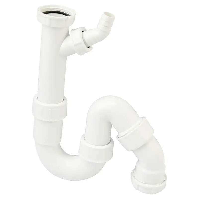 Plaats Bestelling Viega universeel sifon 6/4x40mm wit