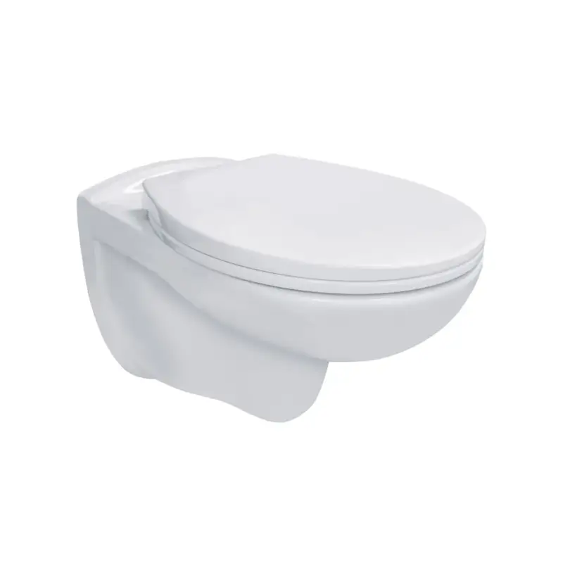 Alleen Vandaag Aloni Pro Hangtoilet – Randloos – Met Zitting – Thermoplast (pp) – Glanzend Wit