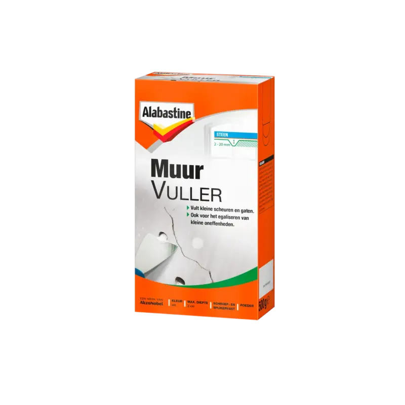 Alabastine muurvuller 500gr Budget