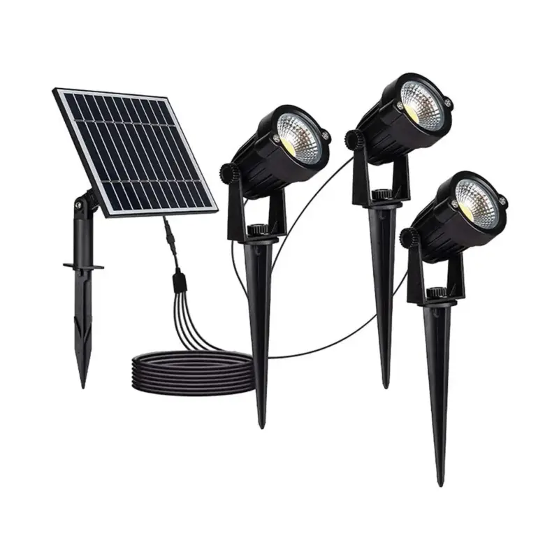 V-tac Vt-11032 Solar Spike Light - Ip65 Waterdicht - Zwart - 50x3 Lumen - 3000k Direct Beschikbaar