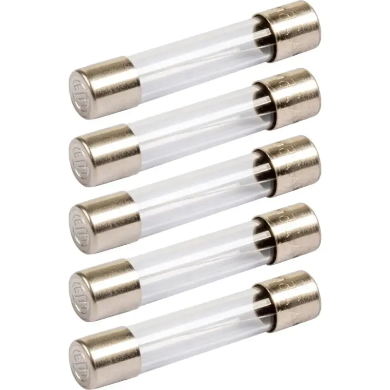 Vltg Glaszekering 6.3x32mm - 20a - F(snel) - Beschermt Tegen Overbelasting - 5 Stuks Direct Beschikbaar