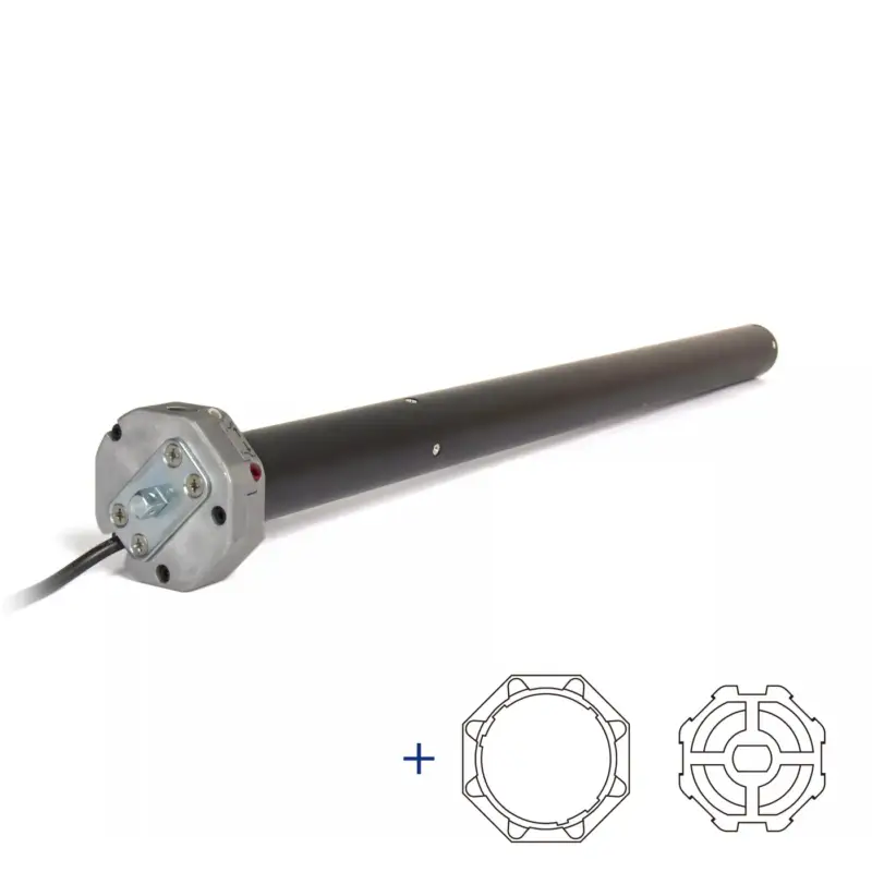 Avosdim – Bekabelde Nood-bedienbare Rolluikmotor – Ø45 Mm – 50 Nm – Octo 60 Populair