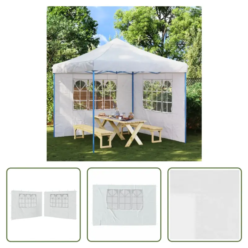 vidaXL Tentwand - Partytent - 300 x 195 cm - UV- en waterbestendig Weekendaanbieding