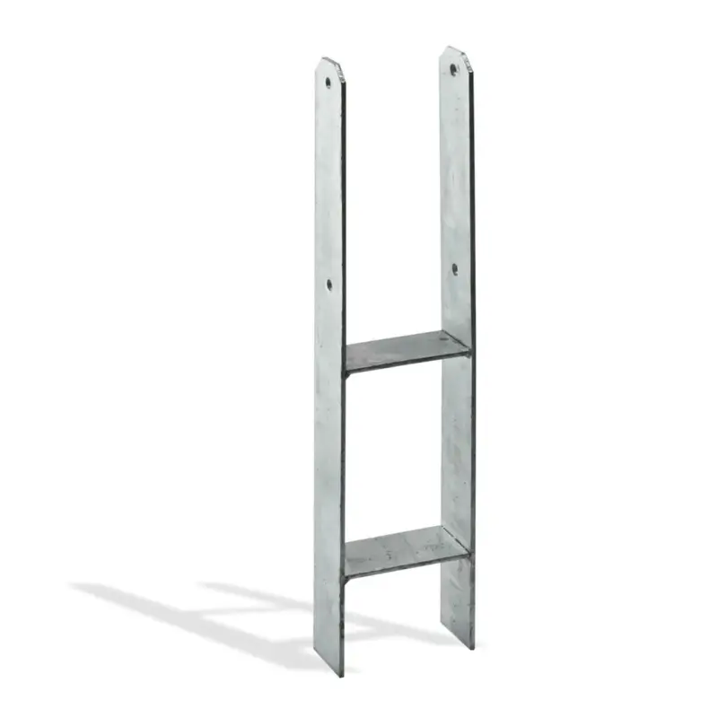 Authentiek Intergard - H-pergoladrager Tuinscherm, Schutting, Carport 121mm