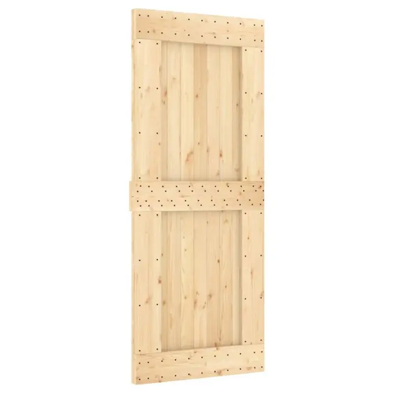 Vidaxl Deur Narvik 85x210 Cm Massief Grenenhout Bestel Nu