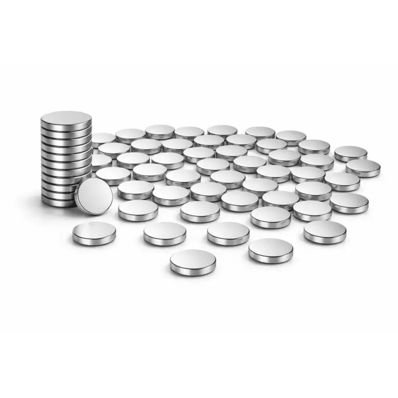 Aanbieding Brute Force Neodymium Magneten 8x2 Mm N52 – Schijfmagneten – Set 60 Stuks – Zilver
