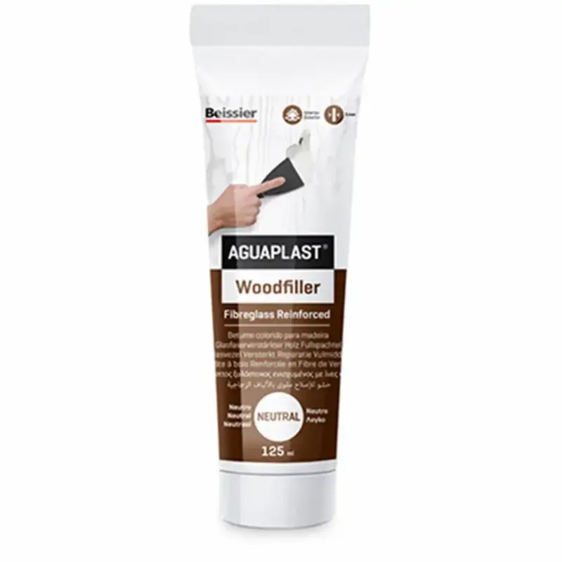 Handgemaakt Aguaplast Woodfiller (Kneedbaar Hout) White (125ml)