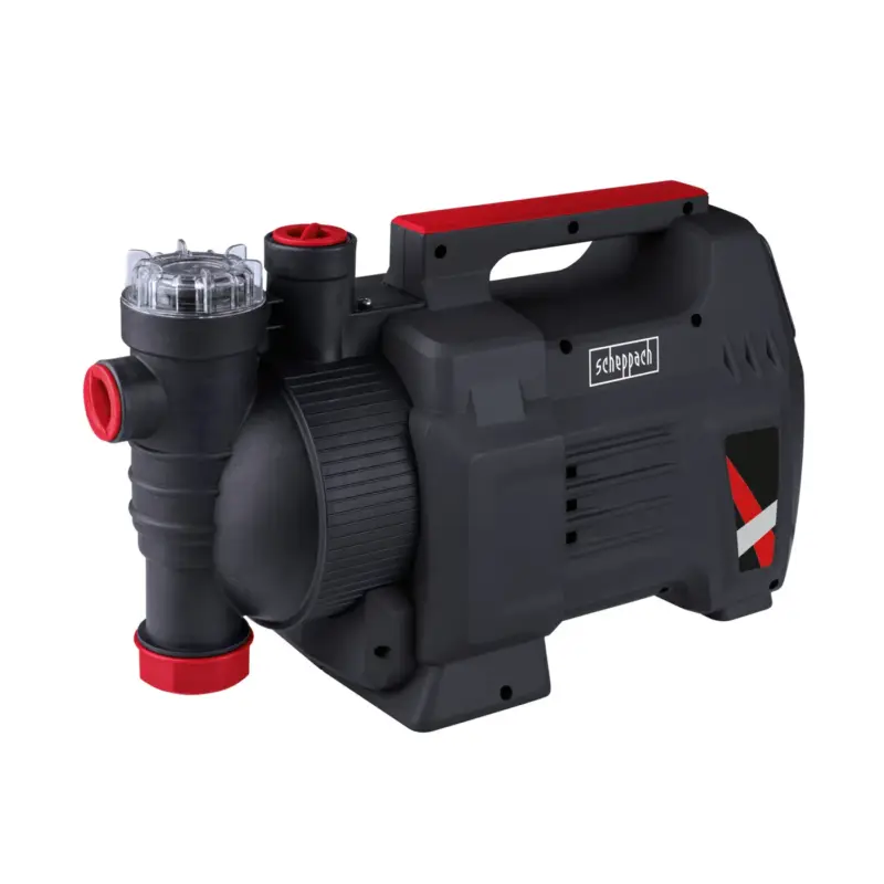 Ambachtelijk Scheppach Huiswaterpomp Gp1100jet Lcd 1000w