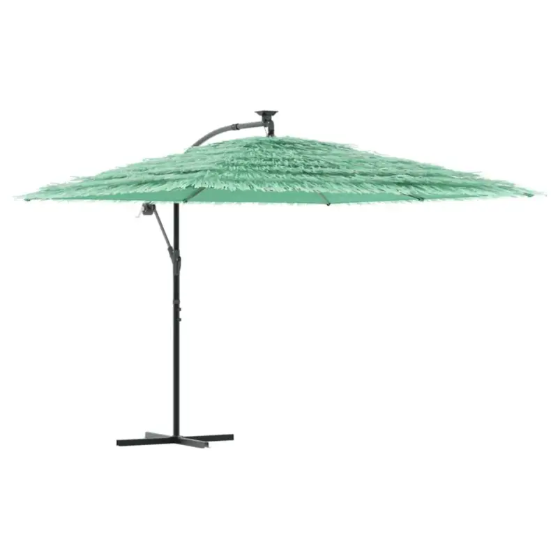 vidaXL Parasol - Stalen Paal - 290x290x238 cm - Groen Uitverkoop