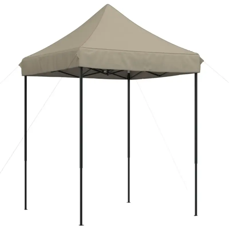 vidaXL Partytent Pop-up 200x200x306 cm Taupe Veilige Betaling