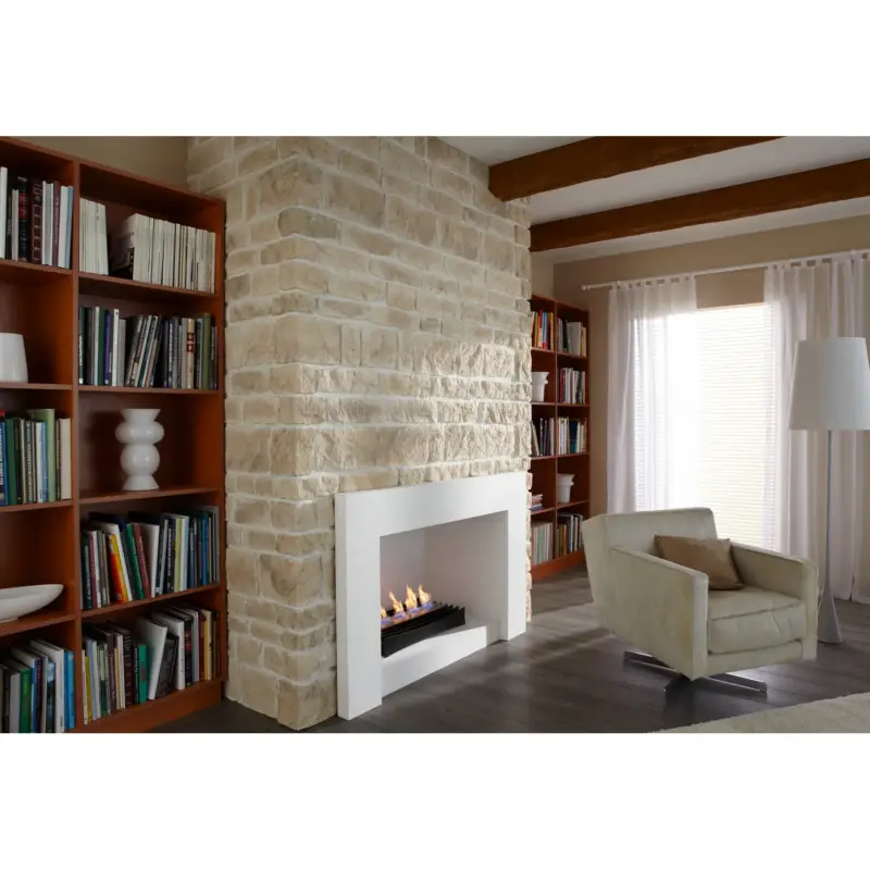 Wallsupply Steenstrip Ardennes - Natuursteenlook - Sahara Crème - 1,7m² Populair