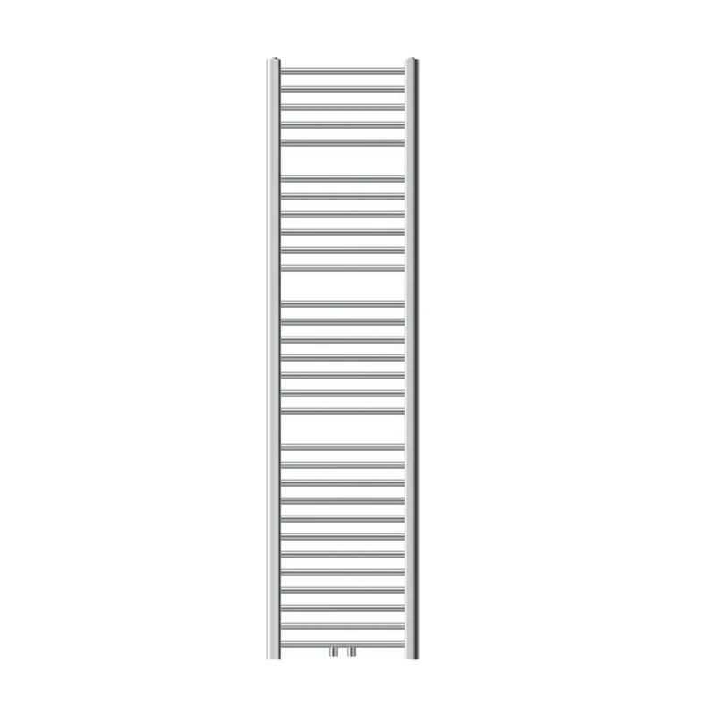 Luxebath Sahara Badkamer Radiator 400 X 1800 Mm, Chroom, Gebogen Met Centrale Aansluiting Fabrieksprijs