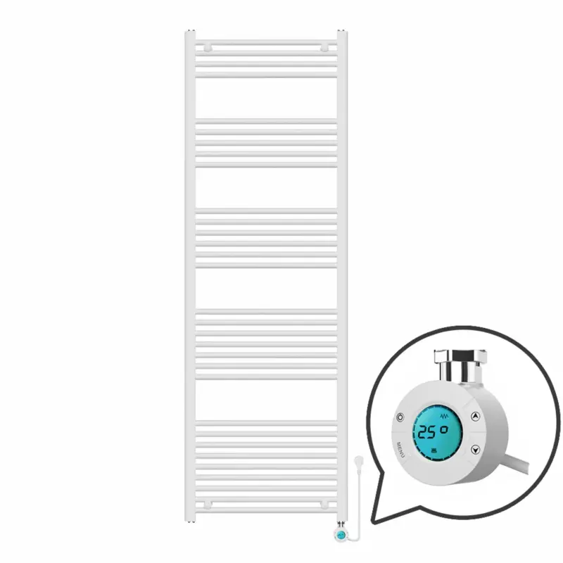 Betrouwbaar Vtw Living - Handdoekradiator Elektrisch 1800 × 600 mm - Mat Wit - 900 Watt