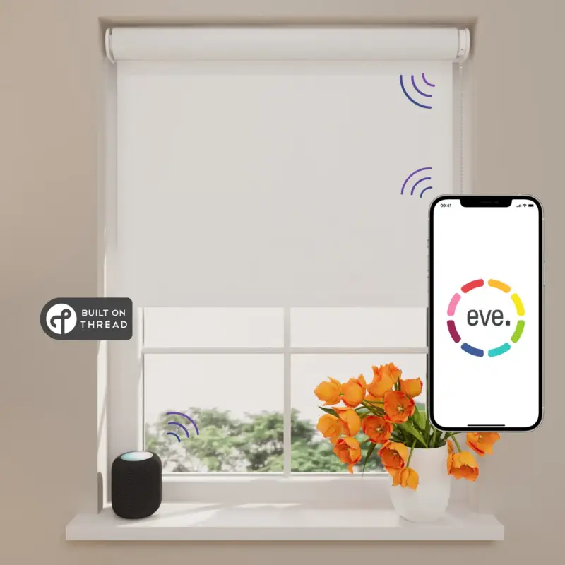 Actieprijs Dtch Elektrisch Rolgordijn Easy Base - Verduisterend - White - 120 X 190 Cm - Cmd02