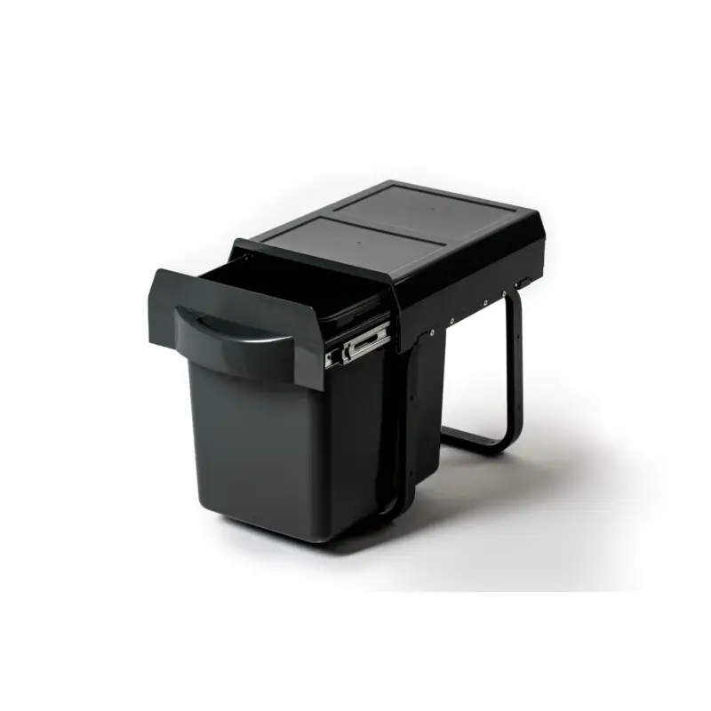 Favoriet Eleganca Inbouw Prullenbak 16L - Afvalbak - Deurbreedte 30 Cm, Inbouwdiepte 37 Cm & Hoogte 35 Cm