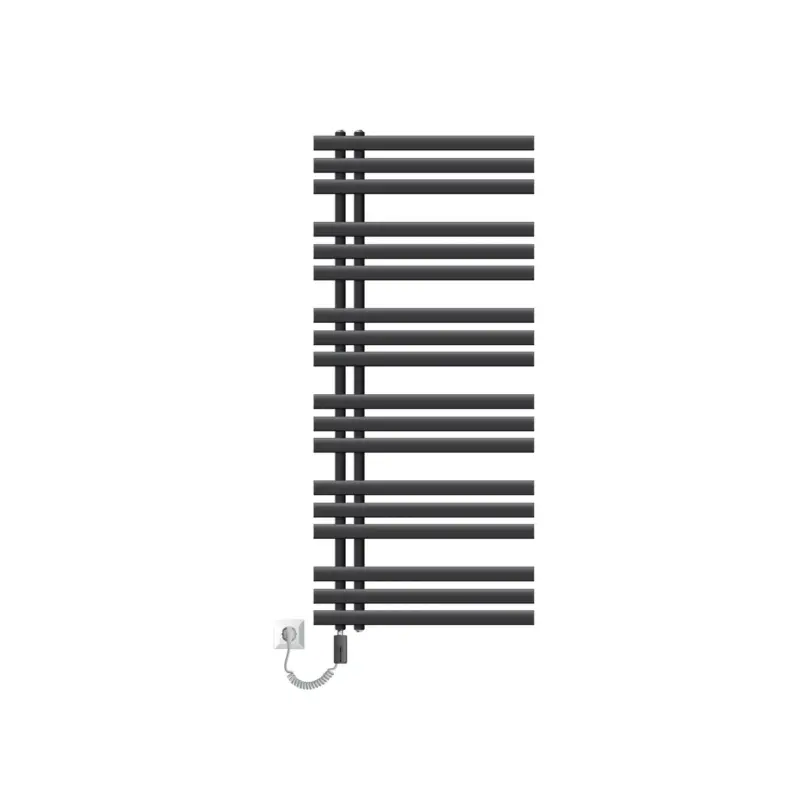 Tijdelijk Beschikbaar Luxebath Elektrische Badkamer Radiator Iron Em 600x1400 Mm Antraciet
