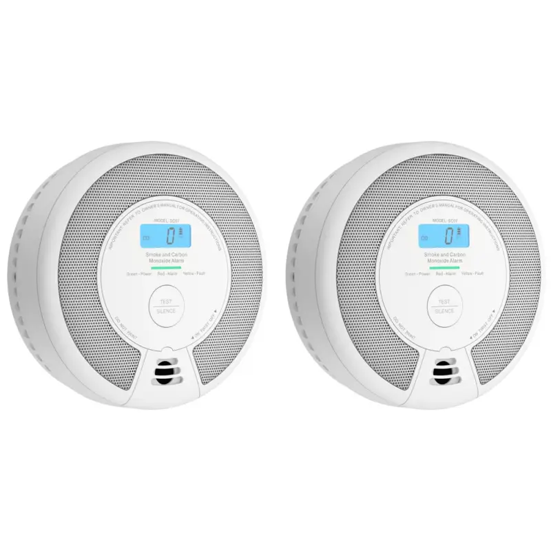 X-sense Sc07 Combimelder 2-pack - Meet Rook En Co - 10 Jaar Batterij Hete Deal