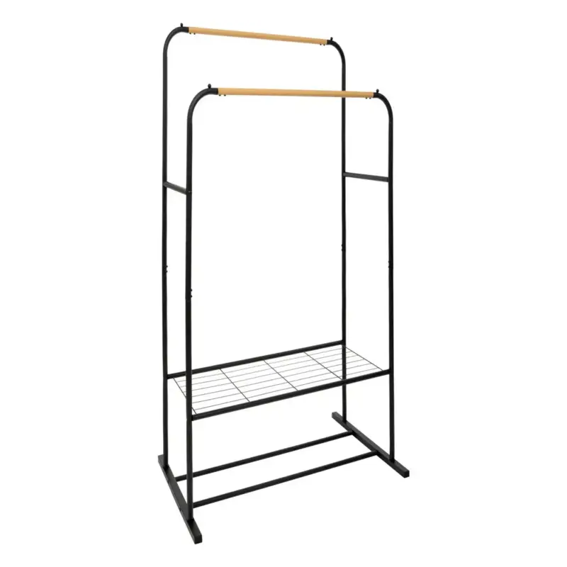 5five Kledingrek - Dubbele Stang - Metaal - 82 X 50 X 153 Cm Bestel Nu