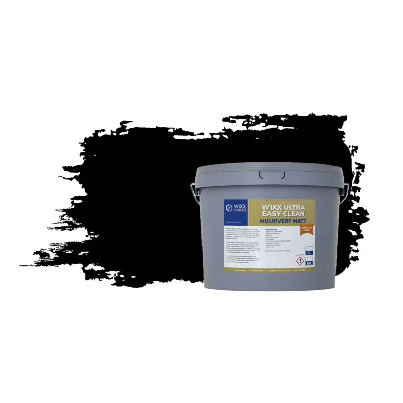Wixx Ultra Easy Clean Matt 10L | RAL 9005 Snelle Levering