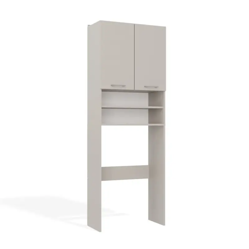 Voordeelprijs Maxy-shop Wasmachine Ombouw Kast Creme Dk - 64x30x180cm