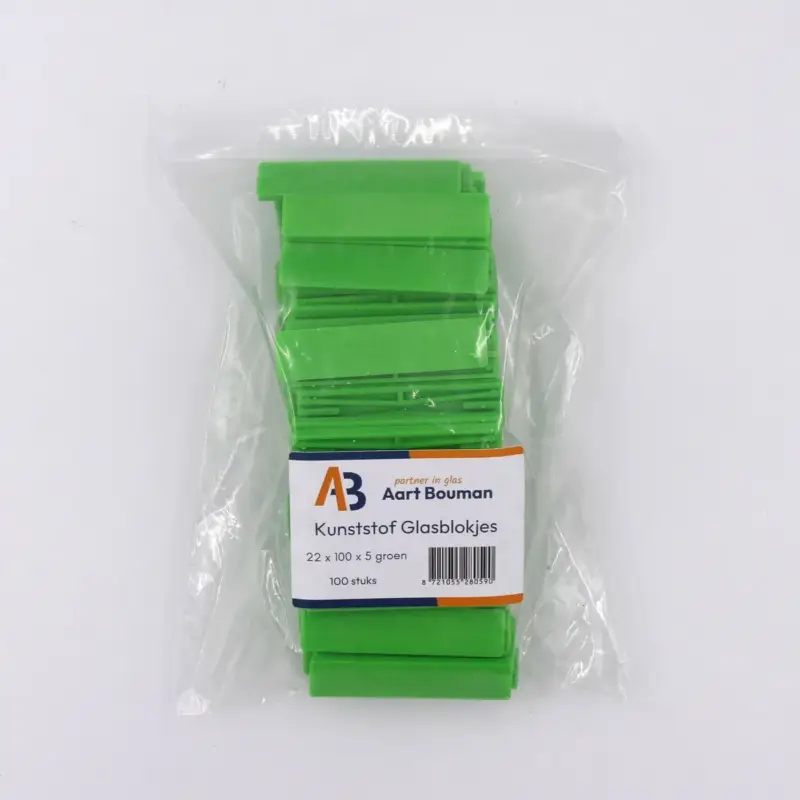 Aart Bouman Glasblokjes 22x5 Mm 100 Stuks Beperkte Voorraad