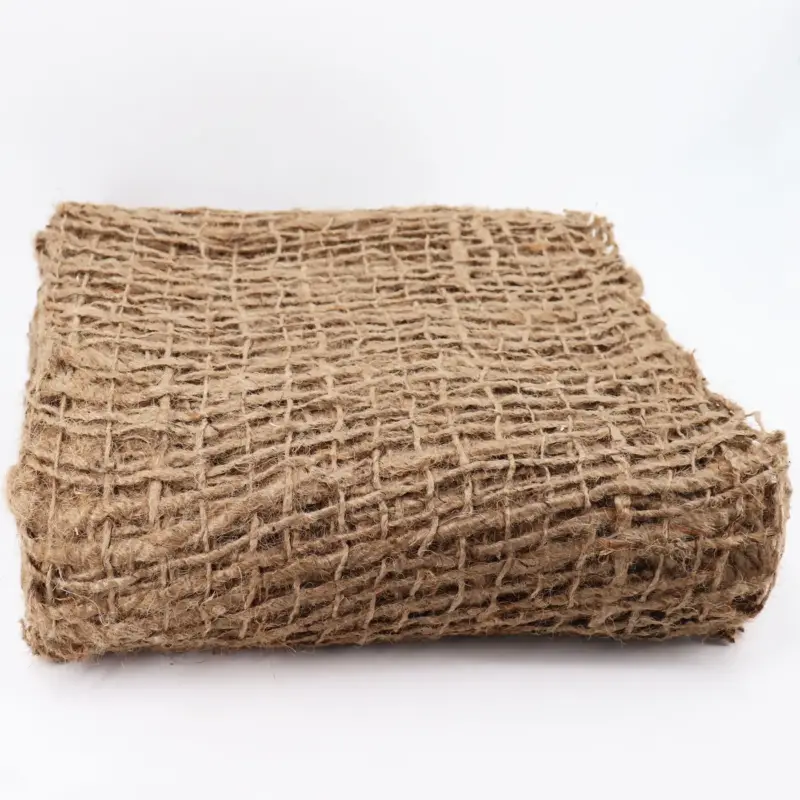 Ambachtelijk Aquagart Taludmat Oevermat Voor De Vijverfolie Jute Stof 500g 65m X 1,2m