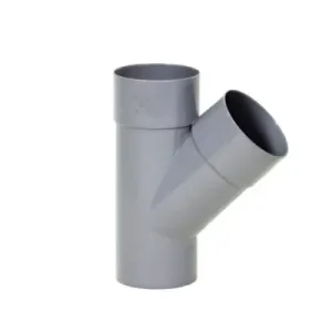 T-stuk 80 x 80 mm 45° 2xLV Gratis Retour