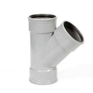 Handgemaakt T-stuk 250 x 250 mm 45° 3xMV