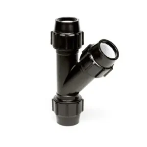 PE t-stuk 63 x 63 mm 45° (3x knel) Koopje
