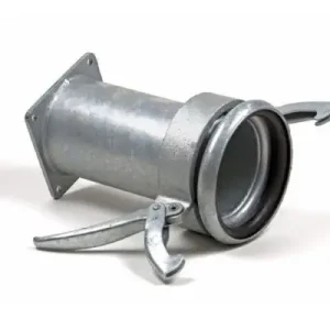 5″ KKM + vierkantflens 150 mm (P) Garantie Inbegrepen