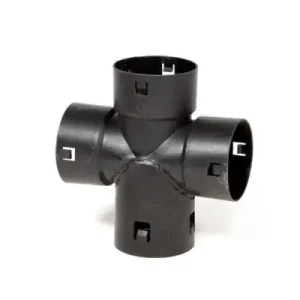 Professioneel Drain kruisstuk 100 mm