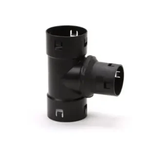 Drain verloop T-stuk 125 x 80 mm 90° Nu Kopen