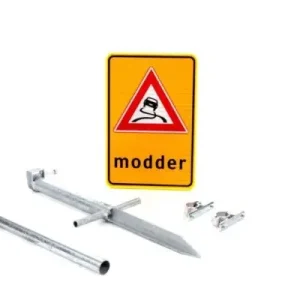 ACTIE Verkeersbord set D modder (klein) Veilige Betaling