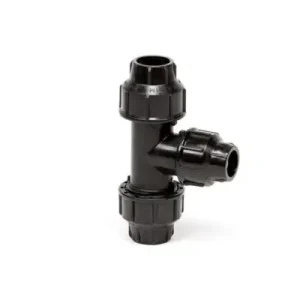 PE verloop t-stuk 25 x 16 mm 90° (3x knel) Actieprijs