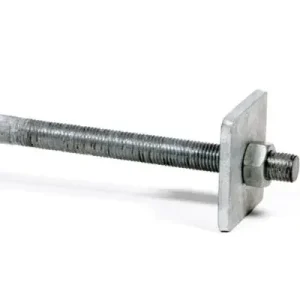 Speciale Aanbieding Volgplaat 80 x 80 x 8 mm voor 24 mm (verzinkt)