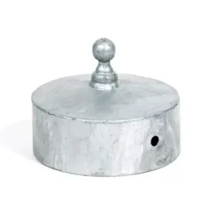 Paalmuts rond 150 mm met pen Fabrieksprijs