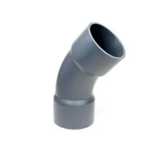 Bocht 75 mm 45° PN10 2xLV Alleen Vandaag