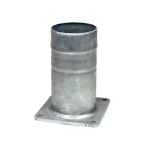 4″ slangtule + vierkantflens Superprijs