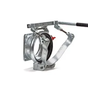 6″ KKM (P) snelsluiting + flens + ontluchting (kort model) Superprijs