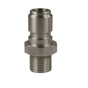 Wereldwijde Verzending Nippel ST-3100 250BAR 1/2 AG Gehard RVS