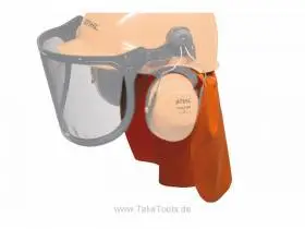 Regenbescherming binnenbevestiging (voor helmset FUNCTION universal) Geld-Terug-Garantie